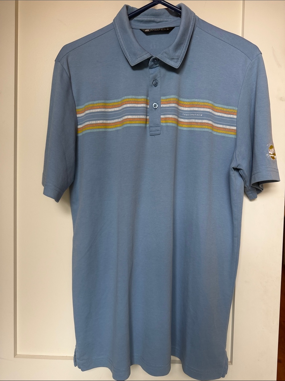 Travis Mathew golf shirt Wente Large